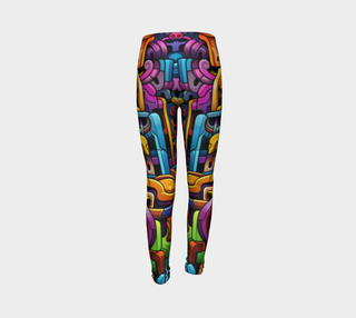 LINKAGE YOUTH LEGGINGS | ACIDMATH AI