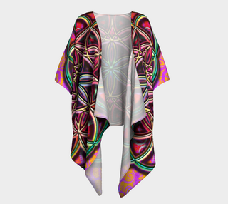 FLOWER OF LIFE | DRAPED KIMONO | IMRAN