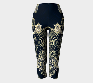 Geometric | Gold Capris | Mil Et Une
