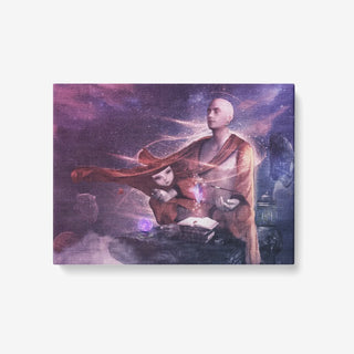 Insight Meditation - 1 Piece Canvas Wall Art 24"x18" | Cameron Gray