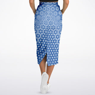 Hexblue | Long Pocket Skirt | Psypepper