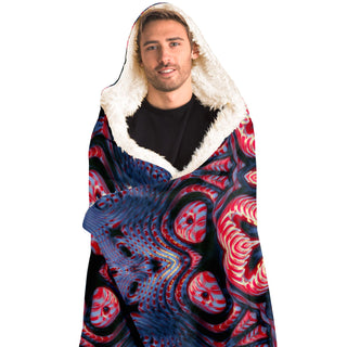 Jolly Visitors | Hooded Blanket | Makroverset