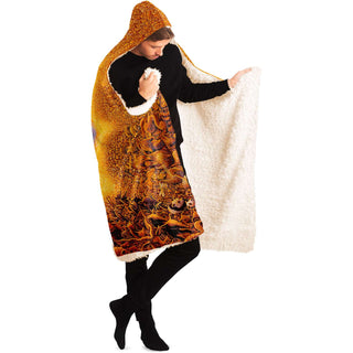 Spiral Genesis | Hooded Blanket | Mark Henson