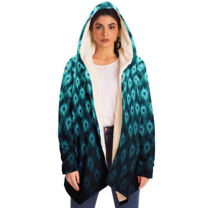 Trippy Peacock Feathers | Cloak | Mandalazed