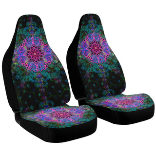 Nova Flower | Car Seat Cover AOP | James Fletcher
