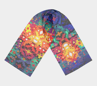 Deep Band | Long Scarf | TAS Visuals