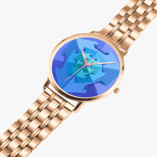 Escherbrot Triangle Steel Strap Quartz watch | Dylan Thomas Brooks