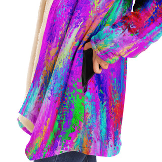 Pink Abstract Cloak | Art Design Works