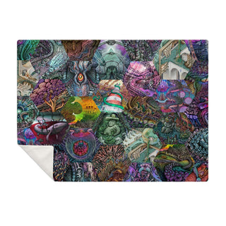 Hex Pattern Montage | Blanket | James Fletcher