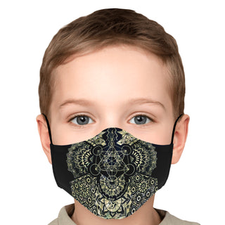 Geometric Gold | Face Mask | Mil Et Une