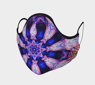 Pulsating Blast | Face Covering | Fractal Gods