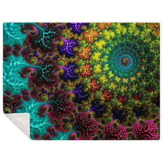 Great Cosmic Reef | Microfleece Blanket | Makroverset