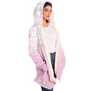 Fractal Triangles - Pink | Cloak | Mandalazed