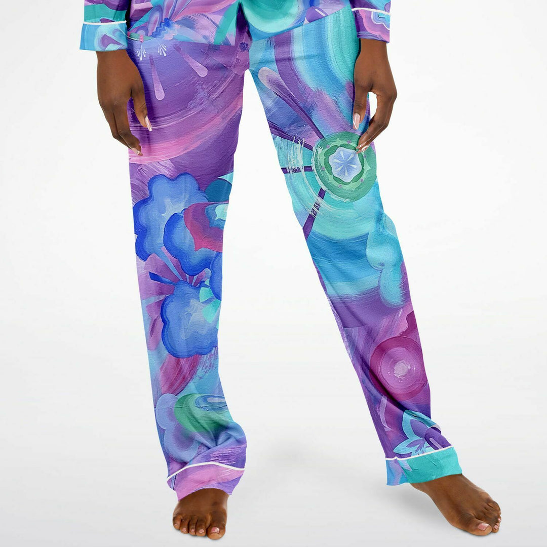 Juicy Candy Flow Satin Pajamas | Dylan Thomas Brooks