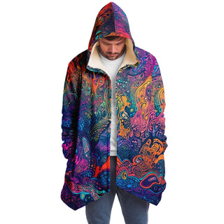 LEAFLET Microfleece Cloak | ACIDMATH AI