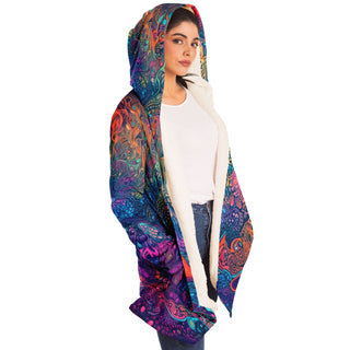 LEAFLET Microfleece Cloak | ACIDMATH AI