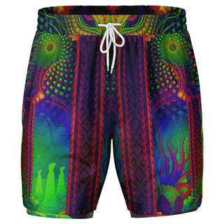 KARGYRAA |  2 IN 1 SHORTS | SALVIA DROID