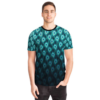 Trippy Peacock Feathers | Unisex T-Shirt | Mandalazed