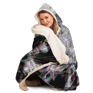 Overglitch_A | Hooded Blanket | Makroverset