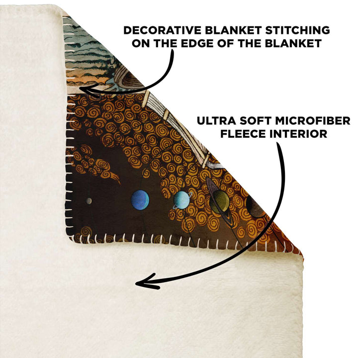 Fishing for Escher | Microfleece Blanket | James Fletcher
