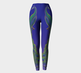 The Peacock leggings by Mark Henson