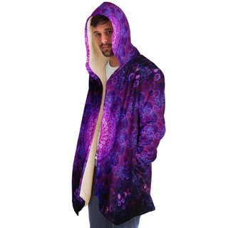 Sacred Flower Microfleece Cloak | Cameron Gray