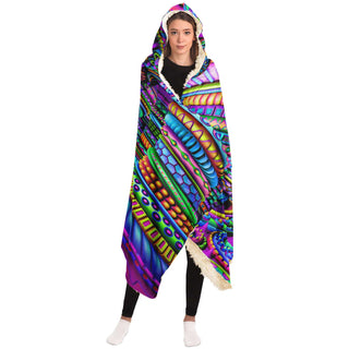 Dmt carousel | Hooded Blanket | Psypepper