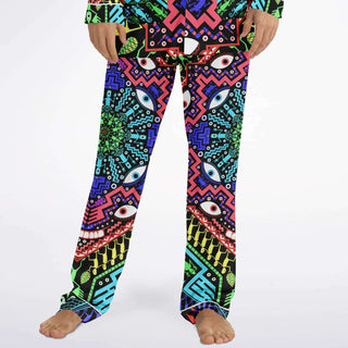 Eternal Hallway Satin Pijamas | ALGA Artworks