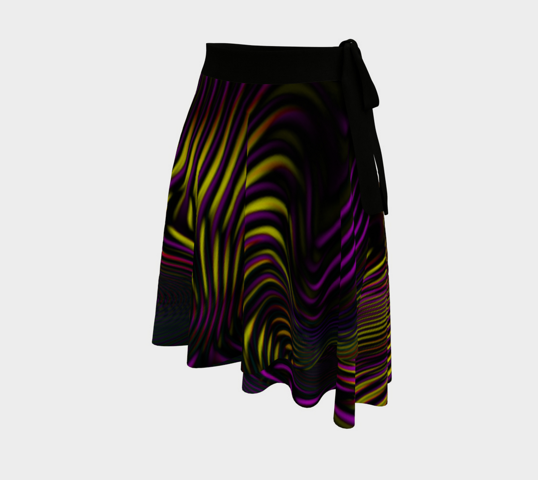Velvet Flow | Wrap Skirt | Hakan Hisim