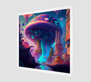 CAMPING TRIP ART PRINT | ACIDMATH GUY