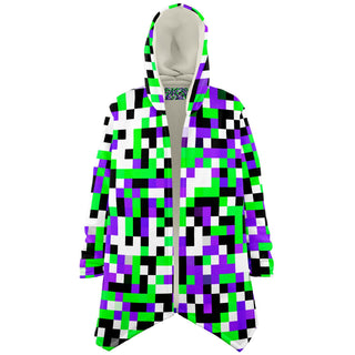 Purple Pixel Cloak | Hubert S