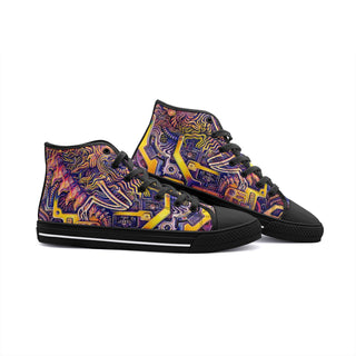 Temple High Top Canvas by Mark Henson