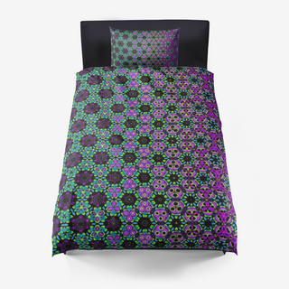 Cameron Gray | Psy Trip | Microfiber Duvet Cover