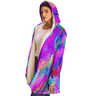 Pink Abstract Cloak | Art Design Works