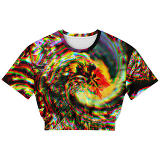 Dragon Peak | Fashion Cropped Sweatshirt | Makroverset