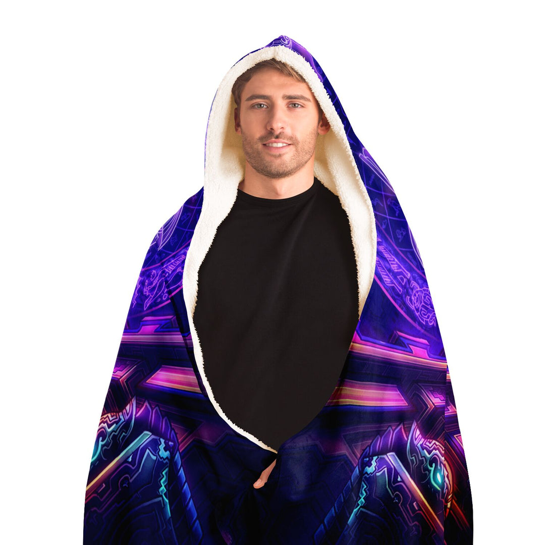 The Key is Within Hoodie Blanket | Salvia Droid
