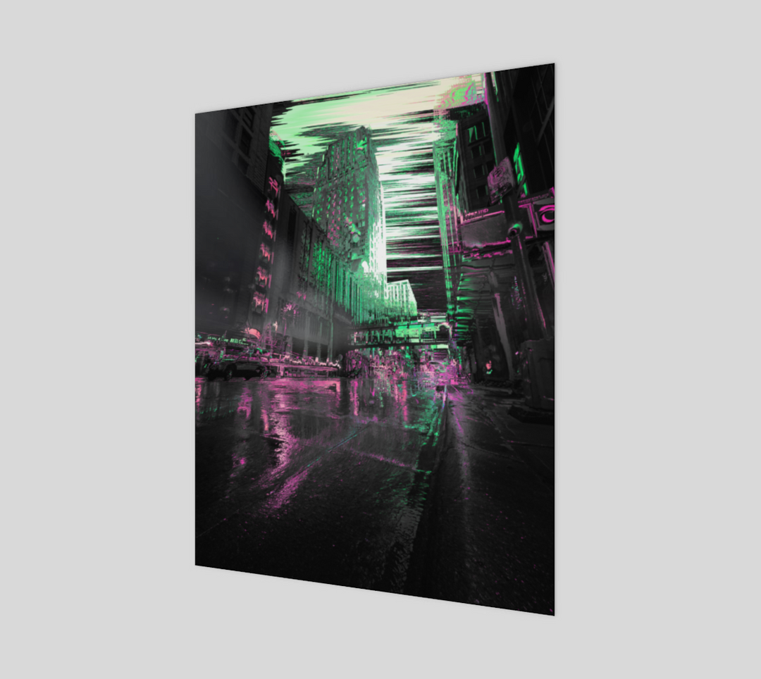 Gotham City | 16x20 Poster | Hubert Solczynski