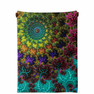 Great Cosmic Reef | Microfleece Blanket | Makroverset