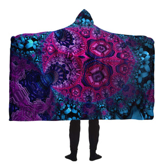 PSYBOX PURPLE HOODED BLANKET | FRACTUALLY
