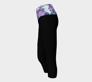 Entheogenic Vimana | Yoga Capris | Dylan Thomas Brooks