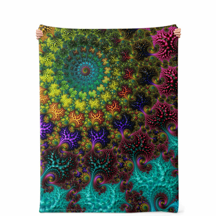 Great Cosmic Reef | Microfleece Blanket | Makroverset