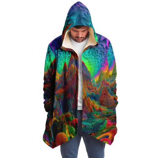 HIGH MOUNTAIN Microfleece Cloak | ACIDMATH AI