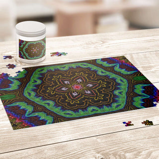 JUNGLE MANDALA | JIGSAW PUZZLE | IMRAN