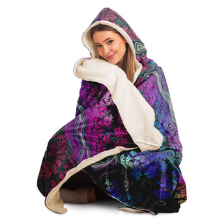 Psyreductive Spiral | Hooded Blanket | James Fletcher