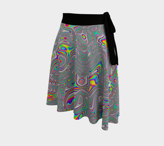 Acid | Wrap Skirt | Hubert Solczynski