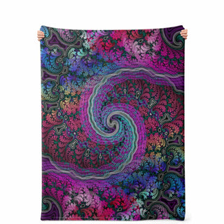 Psyreductive Spiral | Microfleece Blanket | James Fletcher