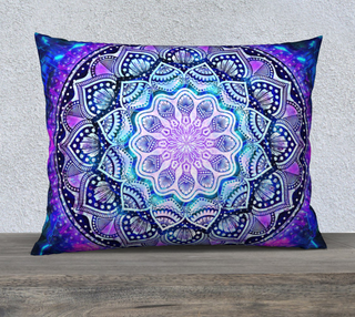 MANDALA BLOOM 26" x 20" Pillow Case | Cameron Gray