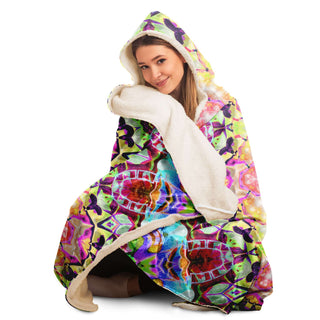 Kaleidos III | Hooded Blanket | Makroverset