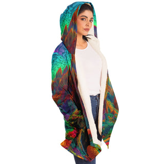 HIGH MOUNTAIN Microfleece Cloak | ACIDMATH AI