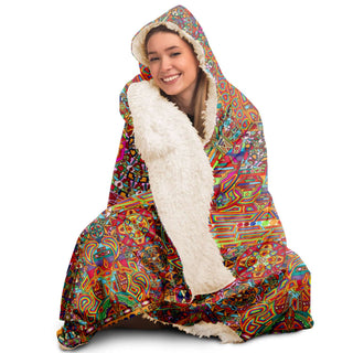 Mandala Hooded Blanket | Lachlan Wardlaw